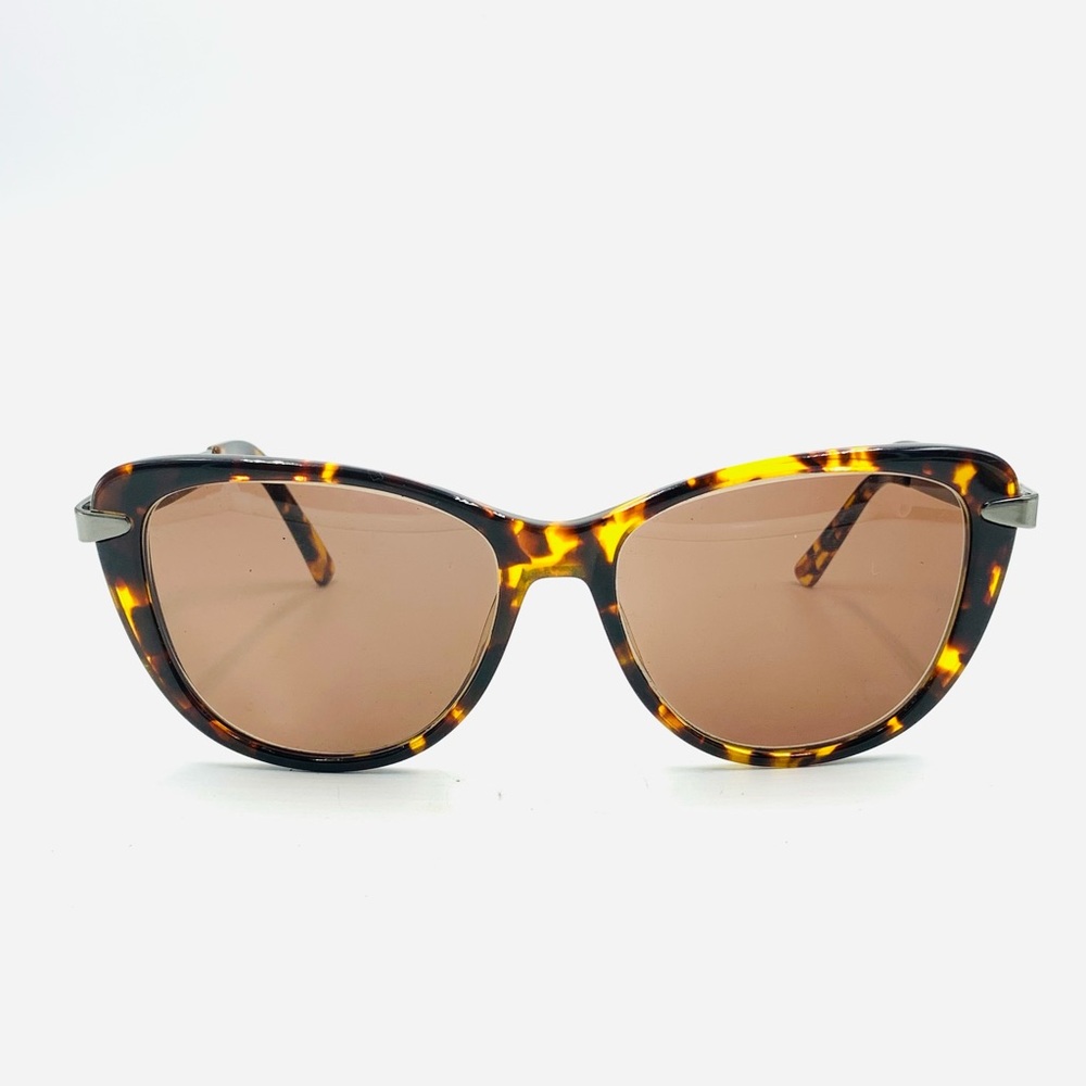 Collette Dinnigan Tortoise Oval Sunglasses Frames